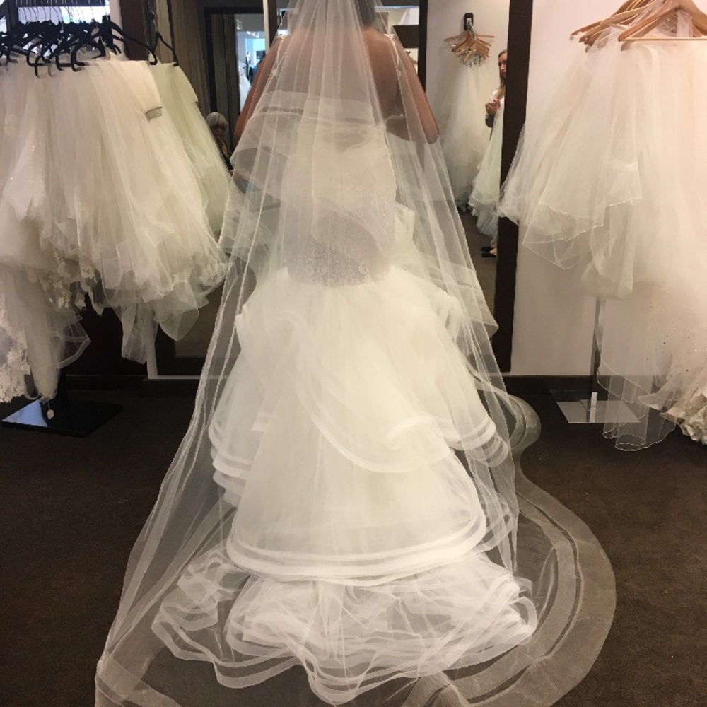 Custom Cathedral Length Veil